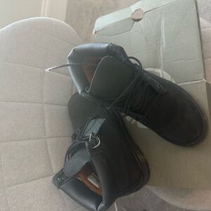 Timberland Kids Black Boots